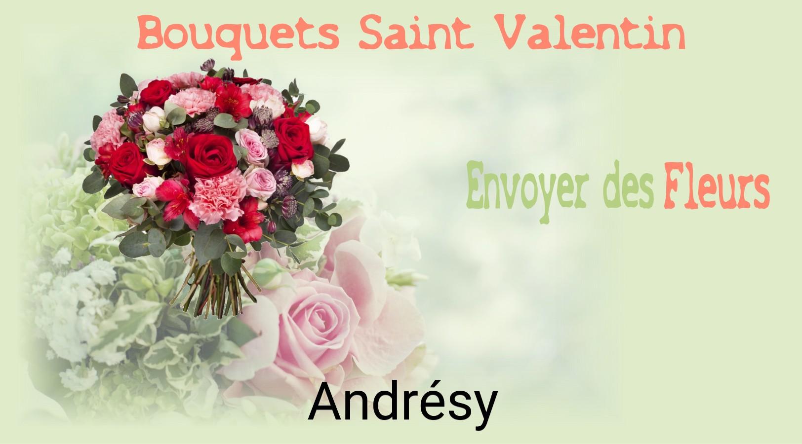 Roses de Saint-Valentin livrées à Andrésy